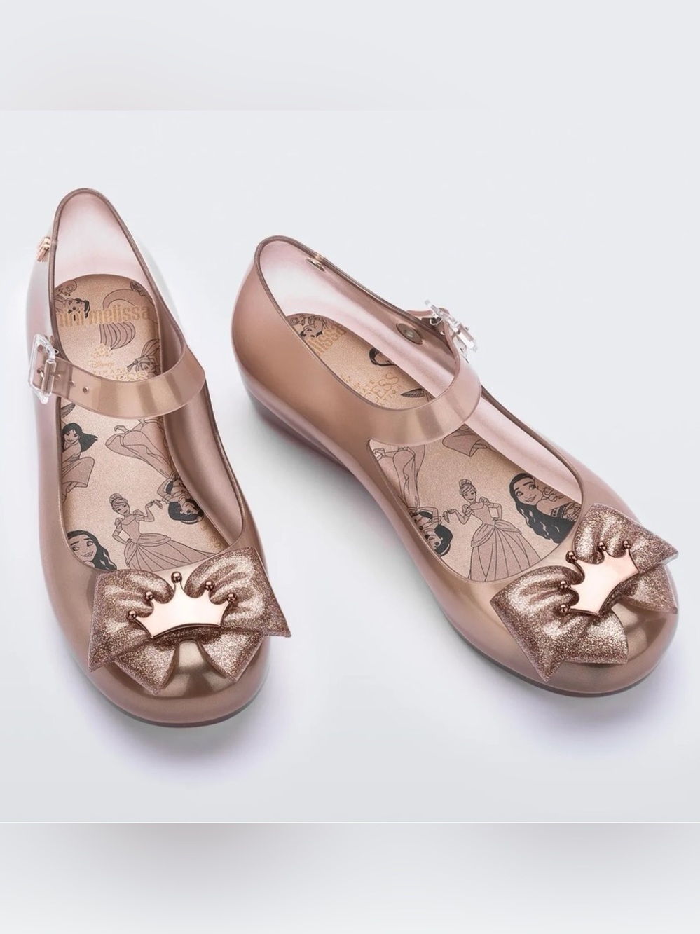 Mini Melissa Dora + Princess Flat Size 2